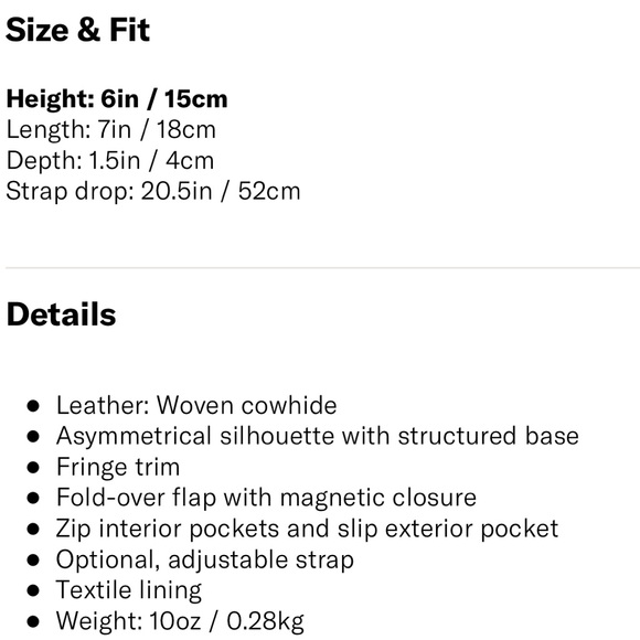 SOLD Staud acute woven crossbody bag - Picture 5 of 5